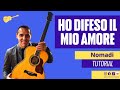 Ho Difeso Il Mio Amore - Nomadi - Chitarra