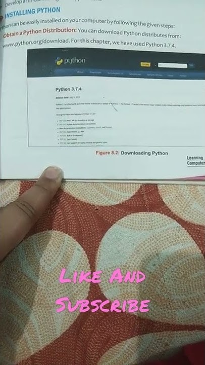 How to install Python #kips - YouTube