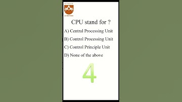CPU stand for ?🤔🤔🤔 #shorts   #education #utkalachievers