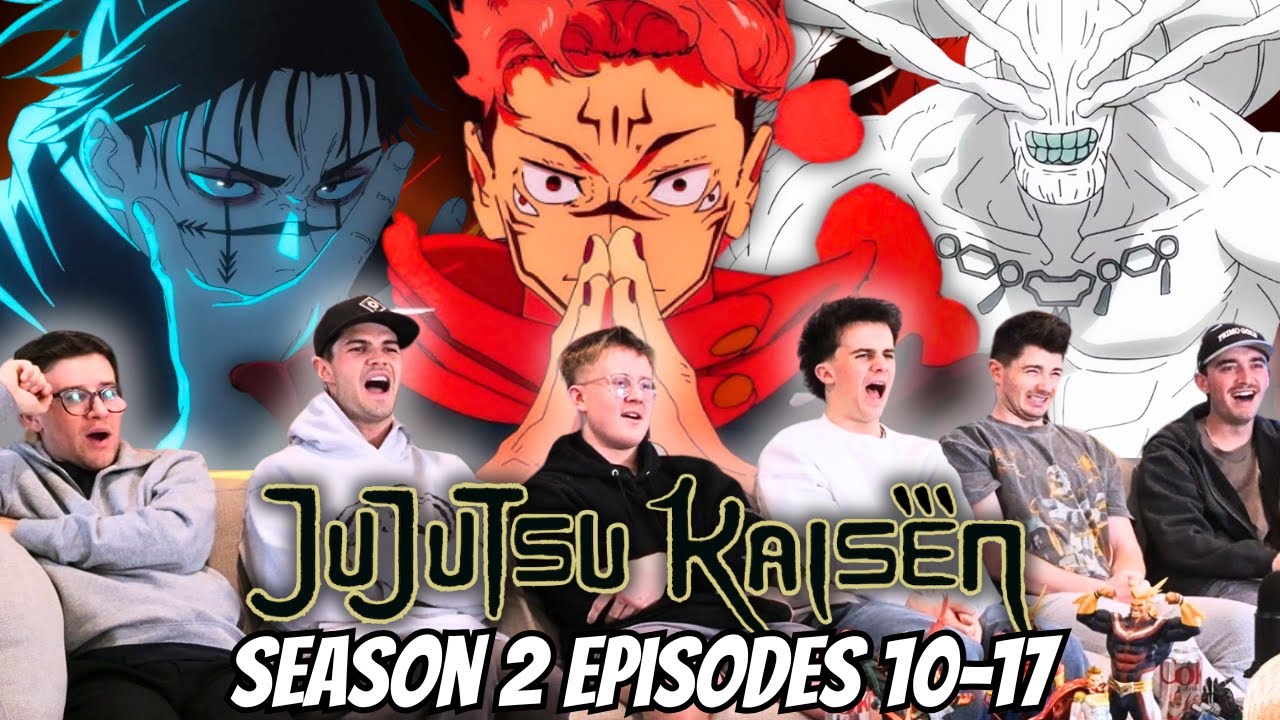 Converting Friends to *Jujutsu Kaisen* 2x10-17 | FIRST TIME REACTION