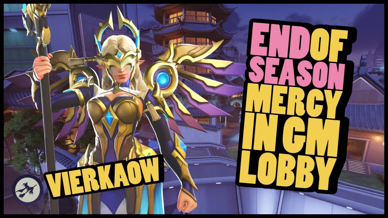 End Of Season Mercy In Grandmaster Lobby - Mercy Main Gameplay - Overwatch 2
