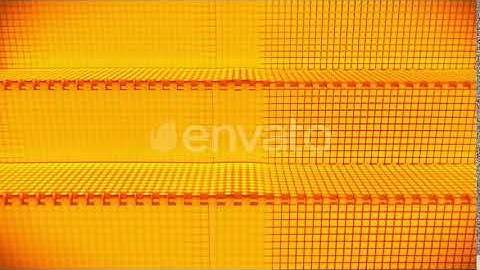 Broadcast Pulsating Hi-Tech Cubes Wall Stage 02 | Motion Graphics - Envato elements