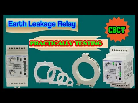 #Earth leakage #Relay #practically Testing.ELR testing without any Equipment All Details Urdu/Hindi