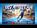 Fast as you can 5k  zwift run channel