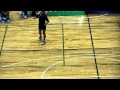 奥原選手のフットワークは早い！