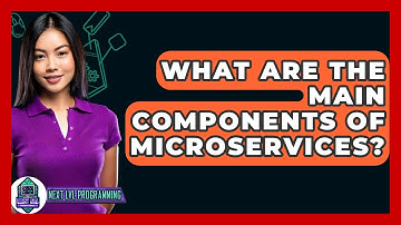 What Are The Main Components Of Microservices? - Next LVL Programming