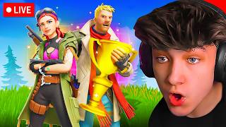 🔴LIVE! - WINNING *DUO TOURNAMENT* in FORTNITE!