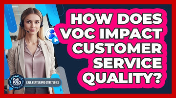 How Does VoC Impact Customer Service Quality?
