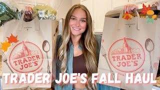 HUGE FALL TRADER JOE'S HAUL AND TASTE TEST || COME TO TRADER JOE'S WITH ME 2021