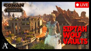 CONAN EXILES UE5 - WOLF DUNGEONS & LIU FEI QUEST - DAY 23 - JOIN OUR SERVER