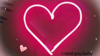 lagu i need you baby