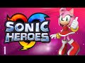 Sonic Heroes - Amy Rose: Seaside Hill - PlayStation 2 Gameplay Walkthrough