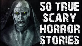 50 TRUE Scary Stories Told In In The Rain | Horror Stories To Fall Asleep To