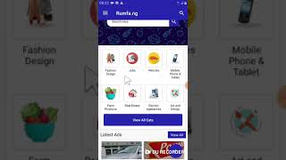 How To register and post ads on Rumfa.ng screenshot 1