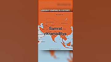 Largest empire in history | Vikram Aditya The legend 🚩🔥 #shorts #snatandharm