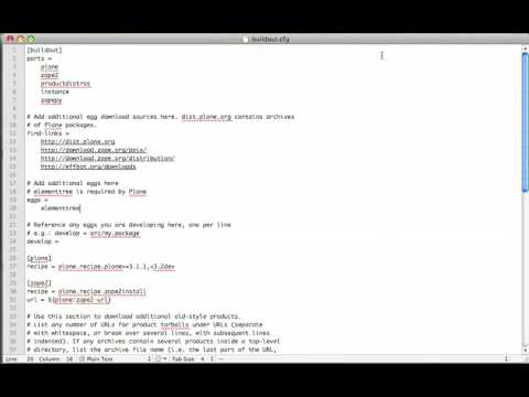 Using buildout to make products available to Plone