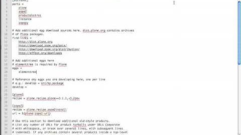 Using buildout to make products available to Plone
