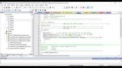 STM32|Phần 10.2-Ngắt tràn TIMER2 trong STM32F103C8/TIMER in STM32