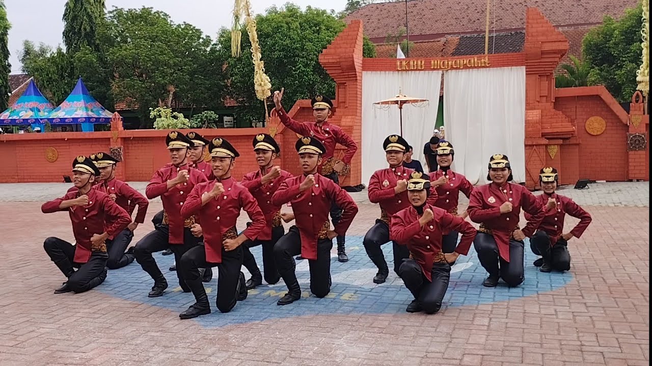 BIKIN MERINDING | PENAMPILAN PASKIBRA SMKN 5 SURAKARTA RAIH JUARA UTAMA 3 DI LKBB MAJAPAHIT 2024