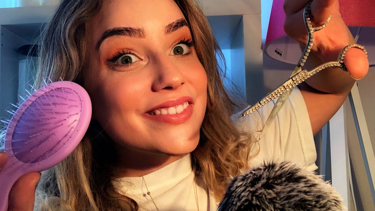 ASMR | SAÇLARINA BAKIM YAPIYORUM | TRİGGER SESLER | KAFA MASAJI | BRAİN MASSAGE | TÜRKÇE ASMR ✂️