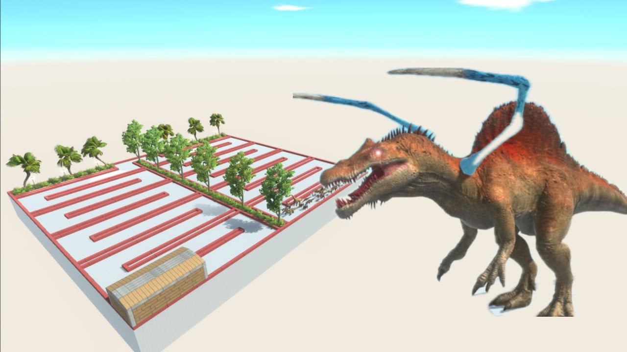 Zombie Spinosaurus   Last surviving animals   Animal Revolt Battle Simulator