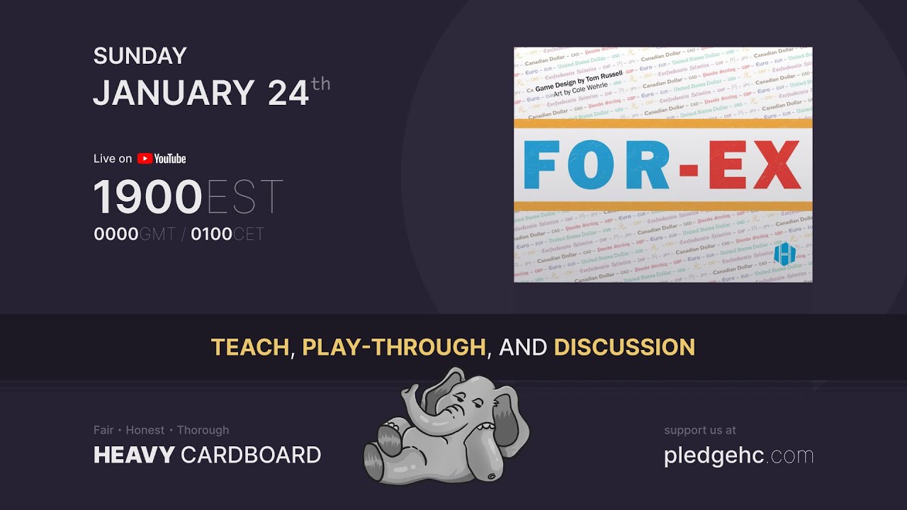 For Ex - Teaching, Play-through, & Round table by Heavy Cardboard