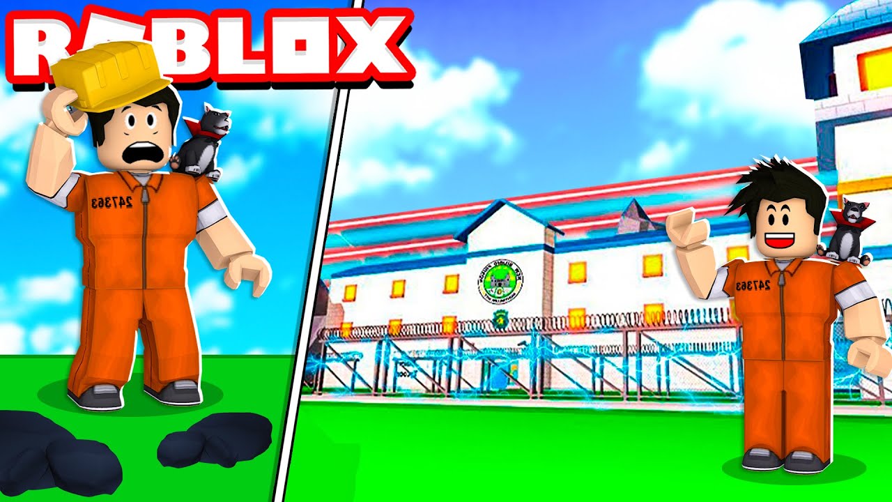 LOKIS PRISIONEIRO CONSTRUTOR  Roblox - Jail Tycoon 