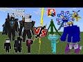 Skibidi Toilet The Alliance VS Rainbow Friends 2 [Minecraft PE]