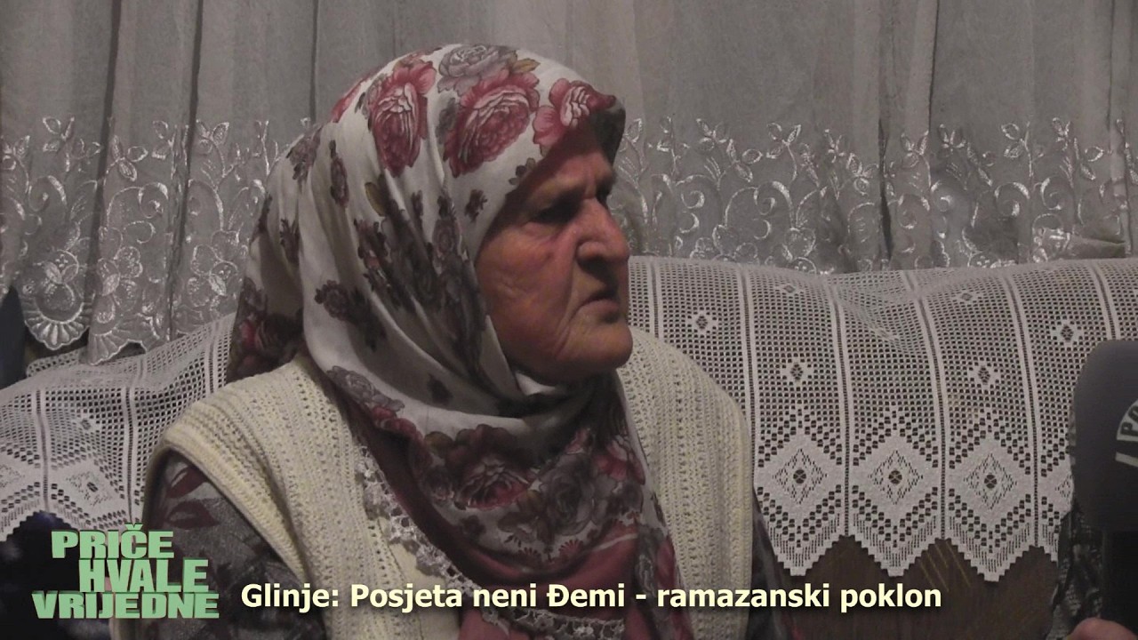 Glinje: Posjeta neni Đemi - ramazanski poklon