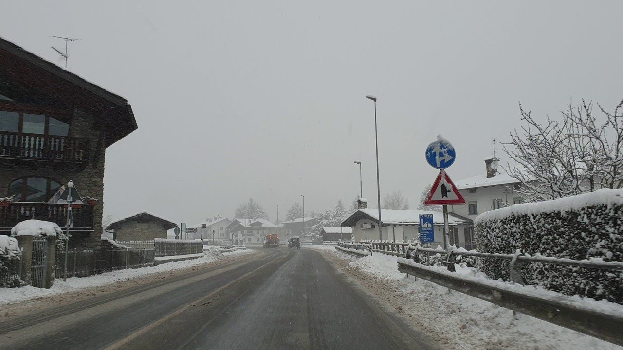 La Salle - Morgex ❄❄ (4k)(Aosta)(Valle d'Aosta)(Italia)
