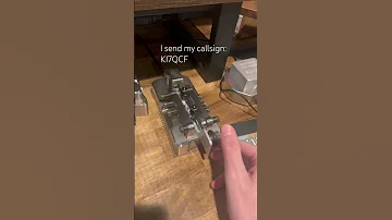 Most Morse Code Contacts Are Brief Exchanges Like This Morsecode 