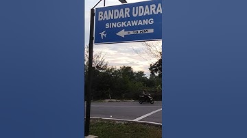 rute menuju bandara Singkawang Kalimantan Barat #shorts