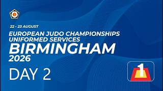 EJU Uniformed Services Championships 2026 - Day 2 - Mat 1
