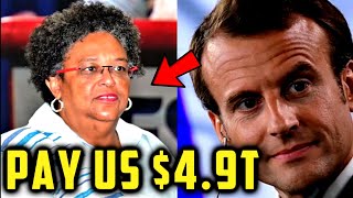 Prime Minister Of Barbados GOES HARD on France, forcing them to PAY REPARATIONS for SLAVERY.