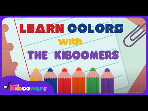 Learn Colors - The Kiboomers Preschool Songs x Circle Time Song