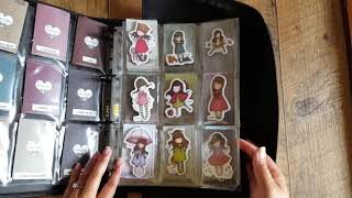 Santoro Gorjuss Girls Mini Stamps Complete Collection, ALL 60!!!( no1 - no60) & Project Share