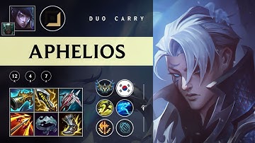 Aphelios ADC vs Ezreal - KR Challenger Patch 25.24