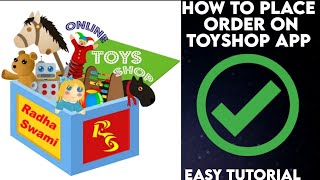 HOW TO PLACE ORDER ON TOY SHOP APP || EASY TUTORIAL || screenshot 2