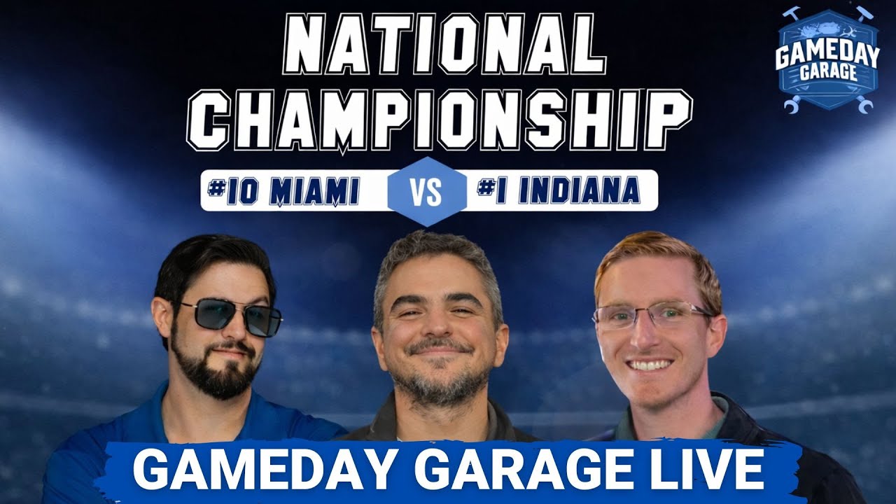 Indiana Wins the College Football National Championship | Reaction & Breakdown | GameDay Garage