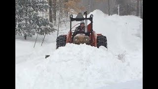 Homemade Snow Plow - 1962 Case 430 Tractor