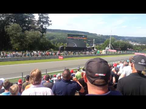 F1 - Spa Start - 2015 Grandstand - Kemmel Straight