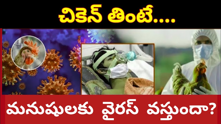 చికెన్ తింటే.. మనుషులకు వైరస్ వస్తుందా?/Can chicken eat in bird flu situation?/Bird flu symptoms