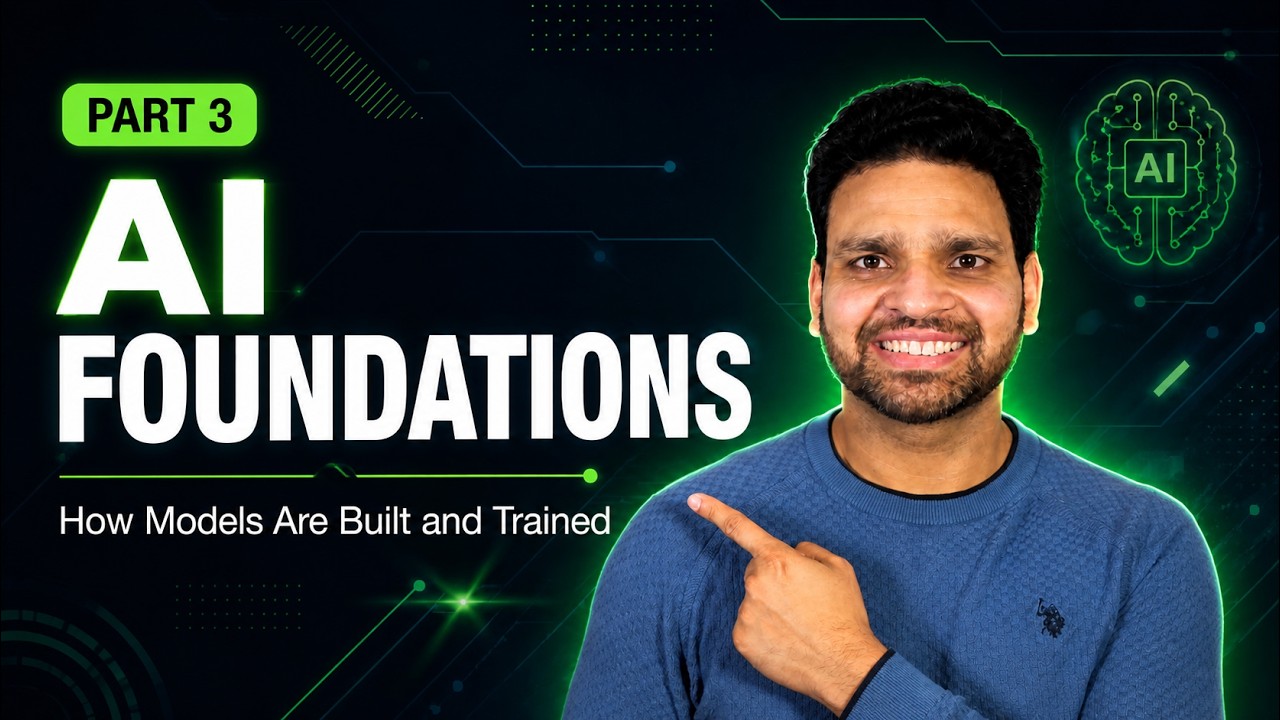Generative AI Foundations | How Models Are Built and Trained (Part 3 ...
