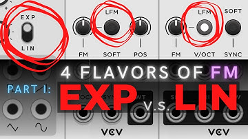 EXP vs LIN | 4 Flavors of FM in VCV Rack | Part I