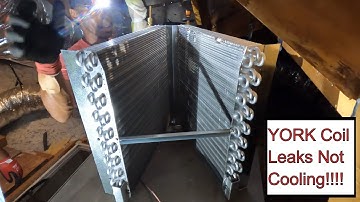 York Evaporator Coil Replacement Step By Step