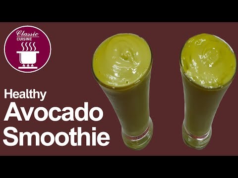healthy-avocado-smoothie-||-easy-recipe