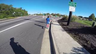 Crawlin Crab Half Marathon 2014 RAW Video Finish