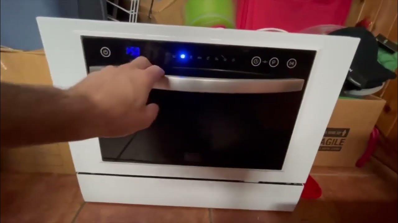 BLACK+DECKER BCD6W Compact Countertop Dishwasher Review, Super STRONG