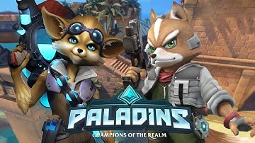 Paladins | Open Beta Gameplay #1 - Frostbite Caverns (no commentary)