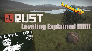 Rust Update 95 - Adding Leveling Up System Explanation Video